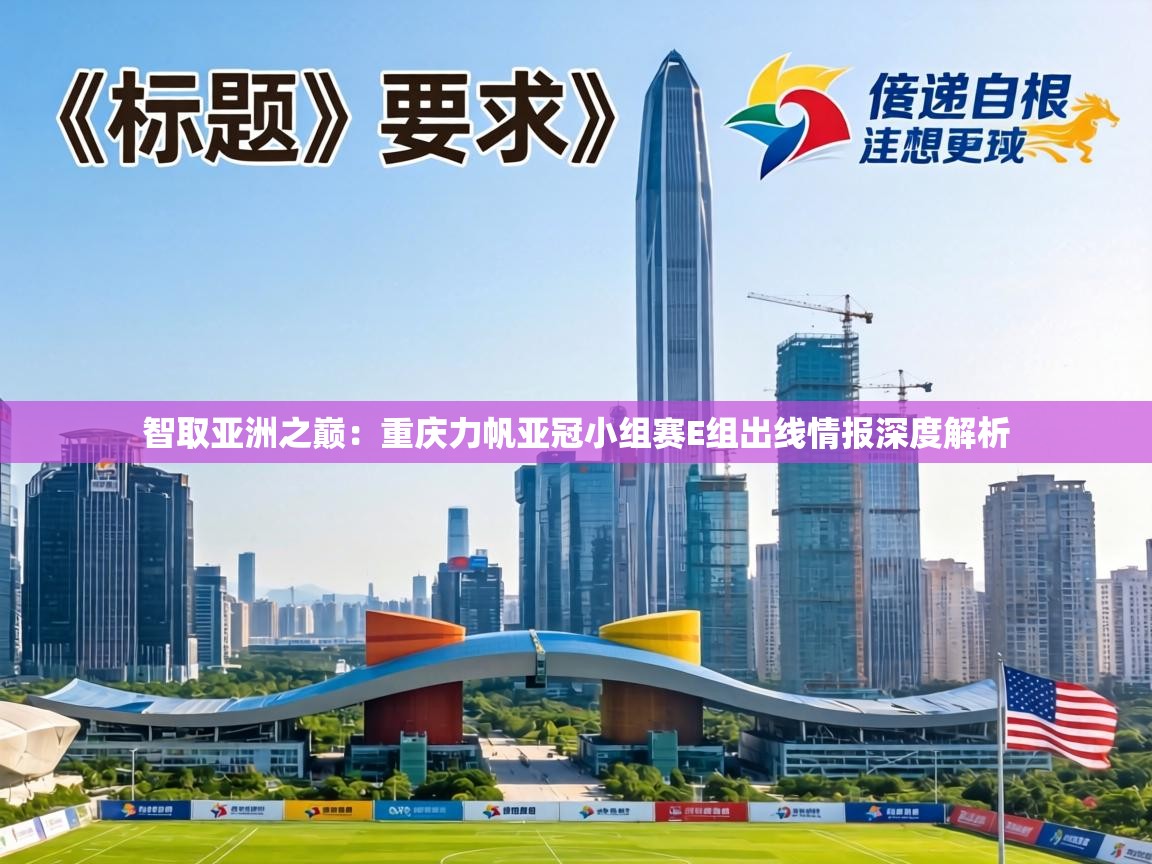 智取亚洲之巅：重庆力帆亚冠小组赛E组出线情报深度解析  第1张